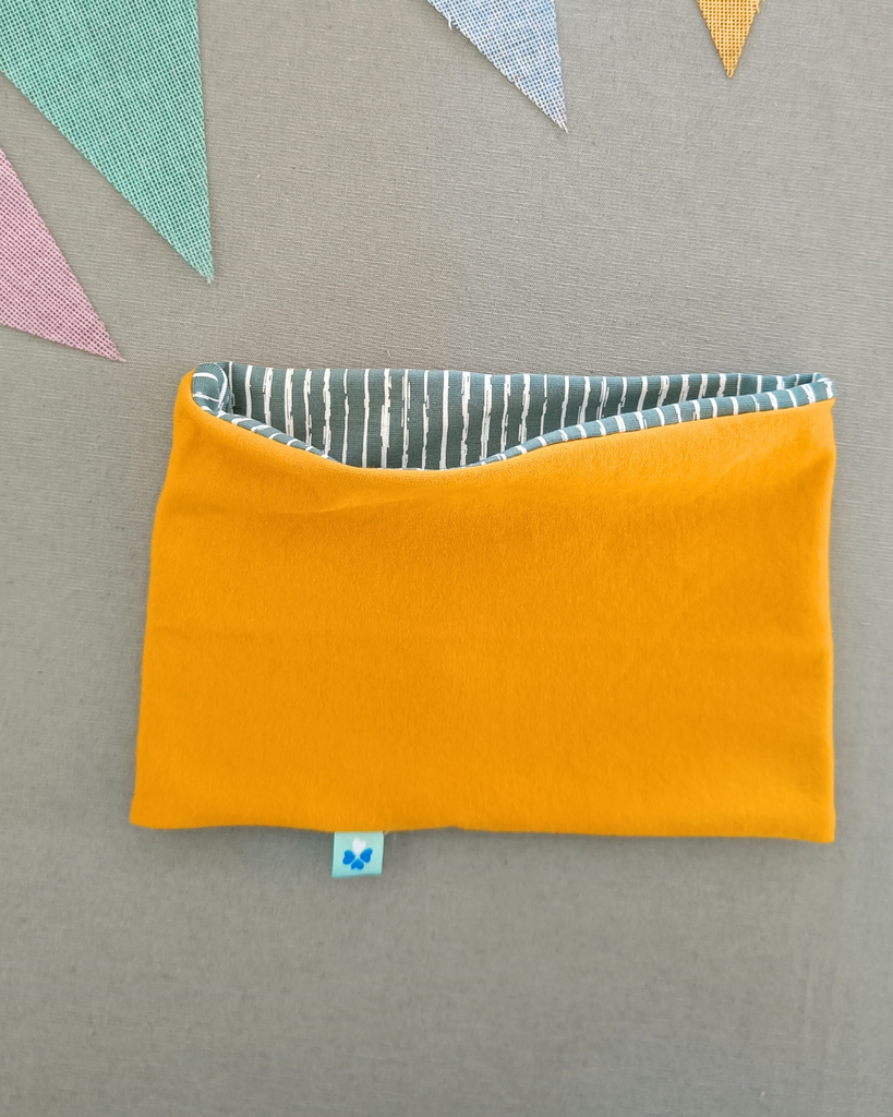 Snood Alizé Ligné Jaune