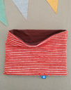 Snood Alizé Ligné Rouge