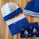 Bonnet Flocon Marin BB