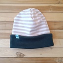 Bonnet Flocon Marin Vert