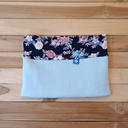 Snood Blizzard Fleuri Turquoise 