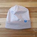 Bonnet Flocon Marin Beige
