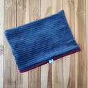 Snood Blizzard Velours Bleu