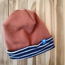Bonnet Flocon Marin Terracotta