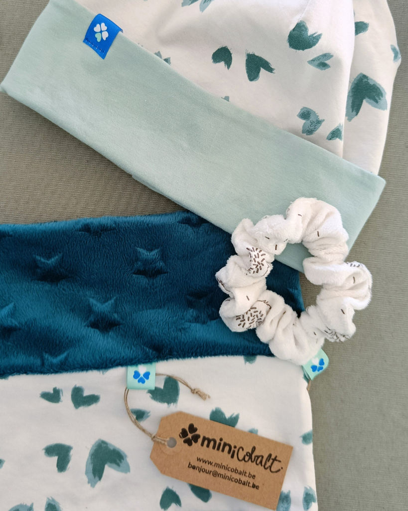 Snood Blizzard Cœur Mint