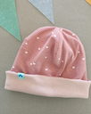Bonnet Flocon Rose