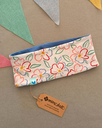 Bandeau Brume Fleuri Bleu