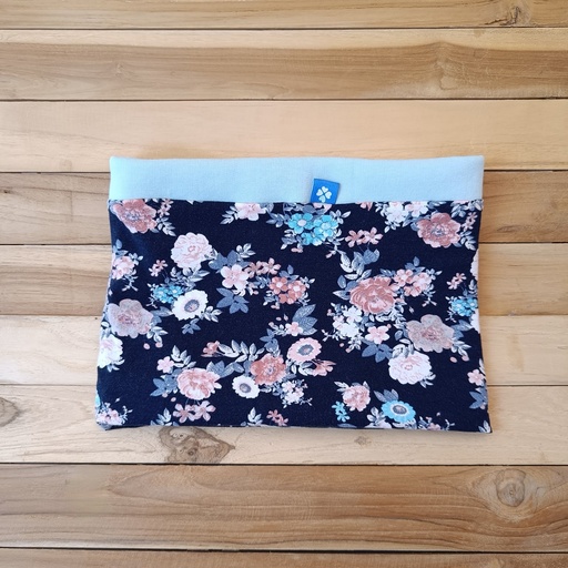 Snood Blizzard Fleuri Turquoise 