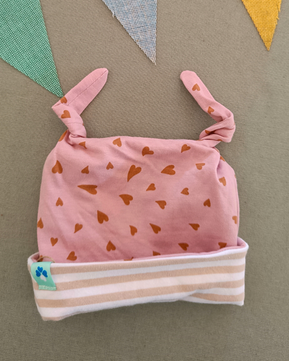 Bonnet Ondée Duo Rose