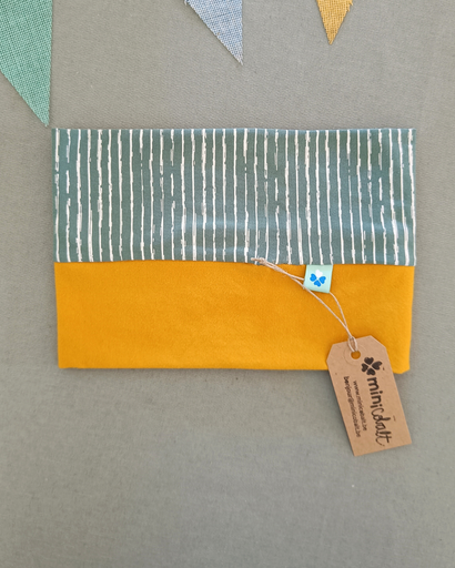 Snood Alizé Ligné Jaune