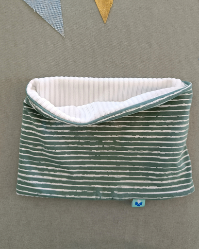 Snood Blizzard Ligné Vert